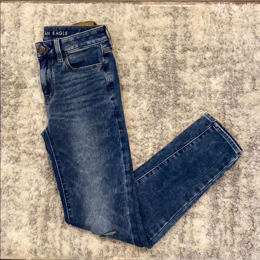 American Eagle Hi-Rise Jegging (super stretchy!)